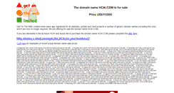 Desktop Screenshot of hcai.com